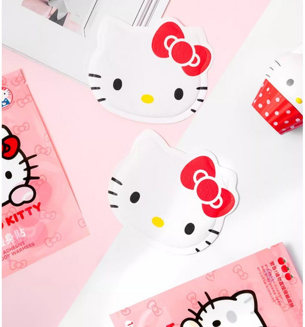 헬로키티 붙이는귀여운캐릭터핫팩 옷에붙이는따뜻한핫팩, 16개