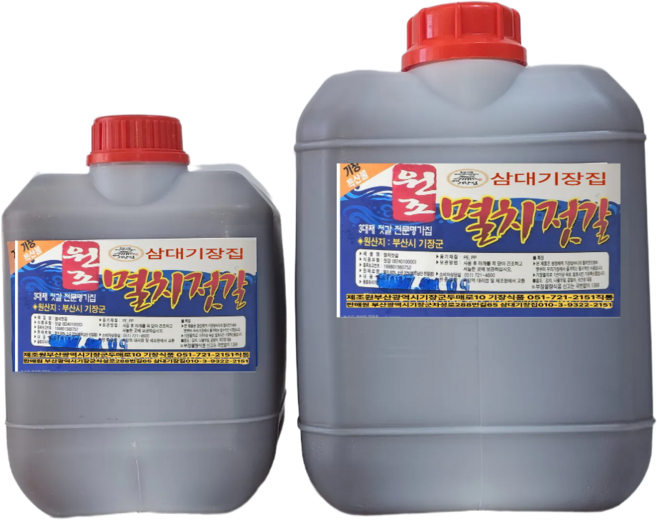 삼대기장집 기장집 기장산 맑은 멸치액젓 프리미엄 전통젓갈, 1개, 10L