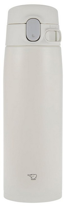 ZOJIRUSHI 象印 彈蓋式保溫瓶, 白色, 360ml, 1個