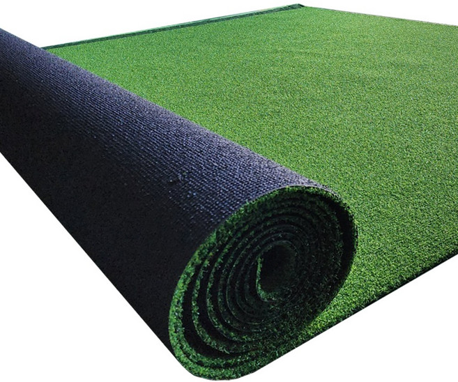 시공용PP투톤인조잔디 2mX5m 두께12mm 깔끔하고 산뜻한 실용적인 자연스러운 고밀도 제품, 1개, 녹색투톤