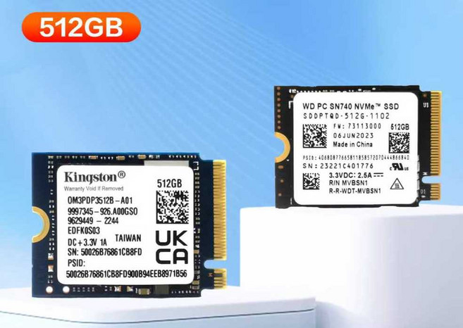 WD SN740 킹스톤 512GB NVMe PCie 고성능 SSD, 1개, 1. 롱시스 64G