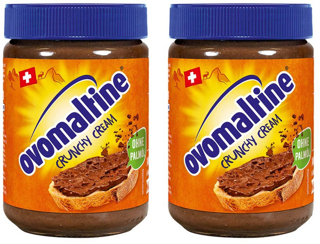 오보말틴 크런치 초코 스프레드 380g, 2개