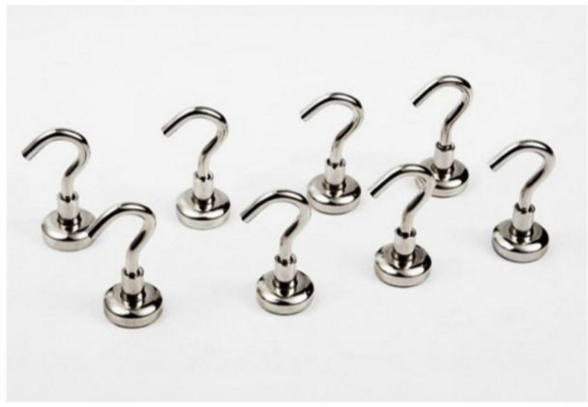 로지 초강력 네오디움 자석걸이 20mm 8개, 1세트, 본상품선택