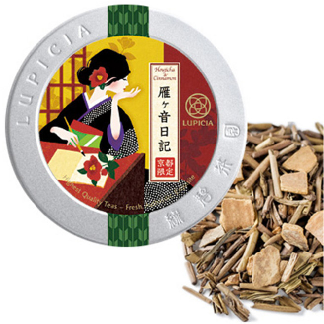 루피시아 쿄토 한정 녹차 시나몬 기러기 소리 일기 캔 50g, 1개, 1개입