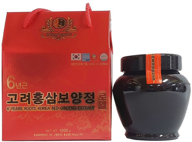 6년근 고려홍삼보양정 로얄 1000g, 1kg, 1개