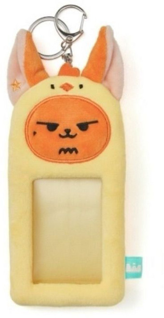 TXT快閃同款卡片卡套鑰匙扣掛件, 1個, 崔然竣-黃狐貍12cm左右帶標簽