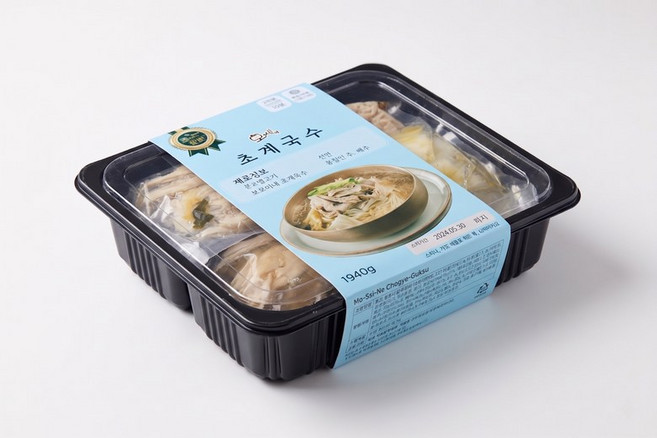 당진 길몽 국수맛집 초계국수 밀키트 1인분 닭국수 970g, 1개