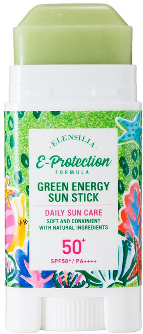 [엘렌실라] 그린에너지 온가족 선스틱 SPF50+ UVA++++, 16g, 1개