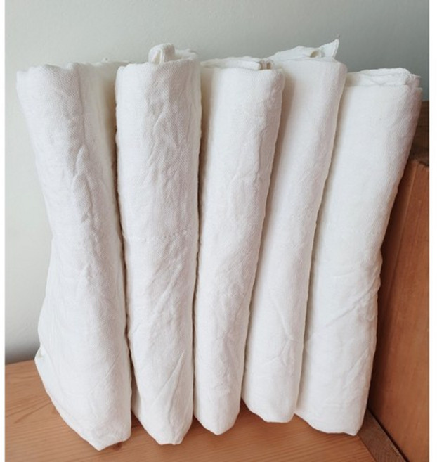 [강화소창] 강화 소창 2겹 3겹 수건/타올/타월 중간 박음질(선세탁 가능), 3겹(선세탁X), 1개