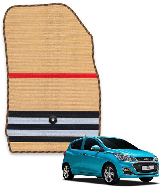 루젠 더뉴/더넥스트스파크 슬림 루프형 코일매트, 라인브라운, 더뉴/더넥스트스파크(15년8월~), 조수석