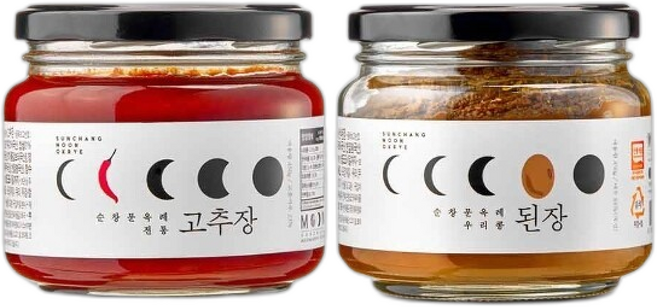 순창문옥례식품 전통 고추장 + 우리콩 된장 국내산, 1개, 1kg