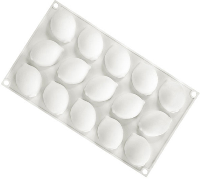 허브인 실리콘 몰드 리얼 레몬 15구