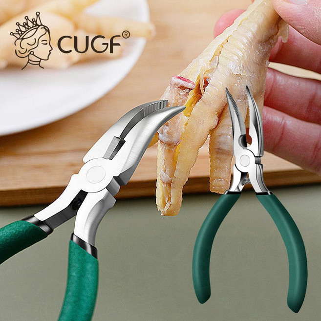 廚貴妃 CUGF 不鏽鋼拆雞爪骨鉗 【ZC0317】約翰家庭百貨, 1個