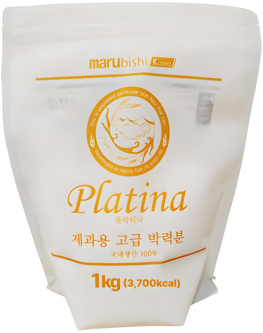 마루비시 플라티나 제과용 고급 박력분, 1kg, 1개