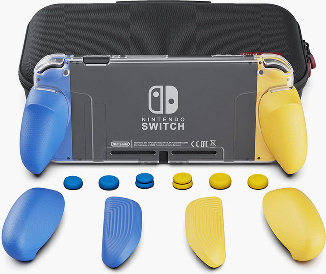 스컬앤코 닌텐도 스위치 맥스캐리 가방+크리스탈 포트나이트 그립케이스, 1개, 단품