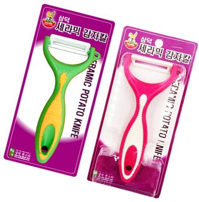 HC 세라믹 감자칼 벗기기 필러 주방 껍질까기 나이프