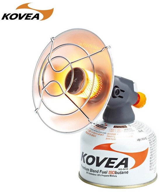 코베아 가스 히터 파워센스 블랙 난로 휴대용 낚시 센스파워 핸디썬 야외 캠핑, 혼합색상, 1개