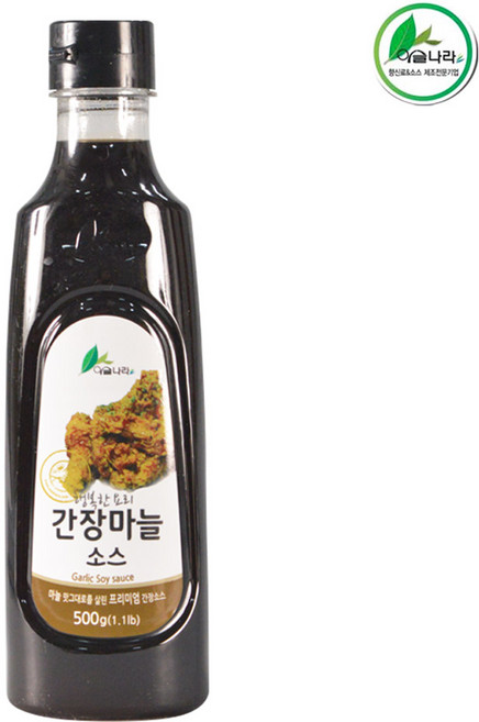 이슬나라 간장마늘소스, 1개, 500g