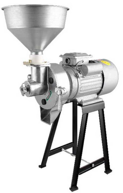 대형 곡물 분쇄기 업소용 제분기 고추 가루 옥수수 다지기 쌀 몽땅, 화이트