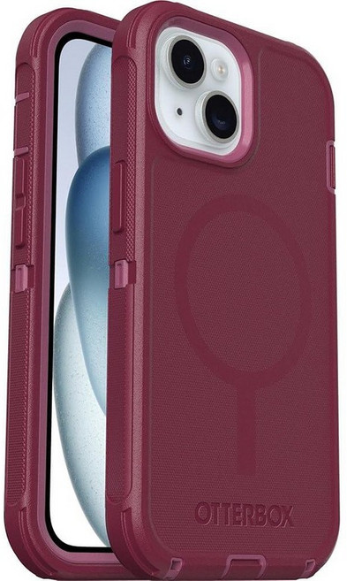 OtterBox 아이폰 16e 15 14 13 디펜더 시리즈 - 블랙 스크린리스 견고하고 내구성 포트 보호 MagSafe에 스냅 148751