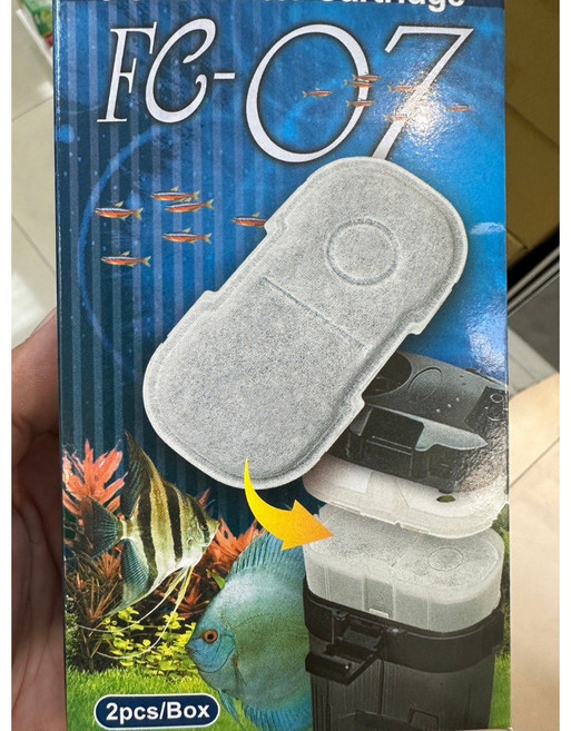 ISTA 伊士達 I-151 多功能外置過濾器 圓筒過濾桶 360L/H, 1個, 專用插卡濾棉一盒2片