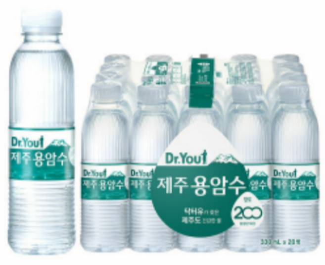 오리온제주용암수 닥터유, 330ml, 20개