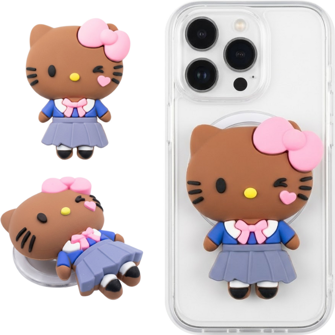 코리아팬 핸드폰그립톡 맥세이프 스마트톡 마그네틱 홀더 톡, 쿨 027, 1개