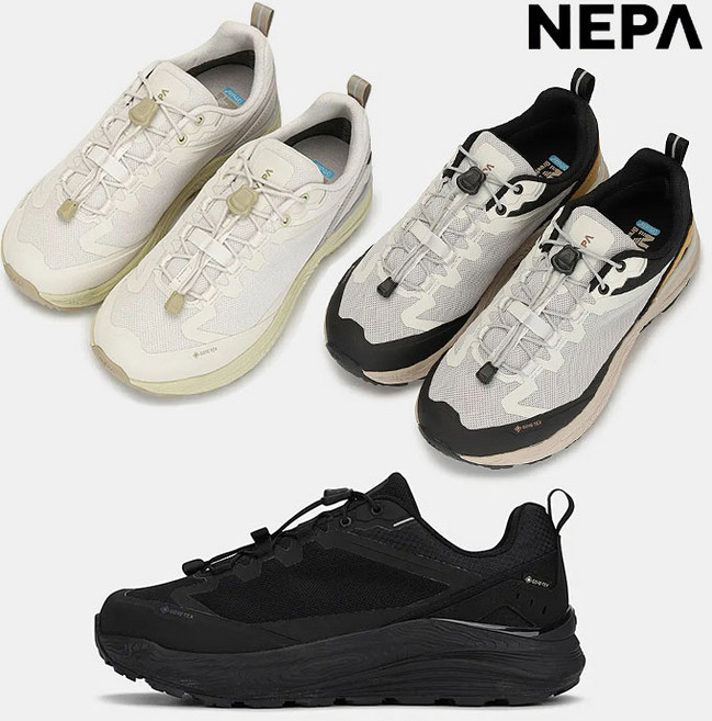 네파 남성 여성 데이미언 GTX 쿠션 하이킹화 아웃도어 등산 운동화 7MC7631
