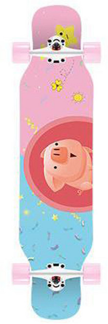 락미 댄싱 초보자용 입문용 롱보드 스케이트보드 107CM(42), K18, 1개