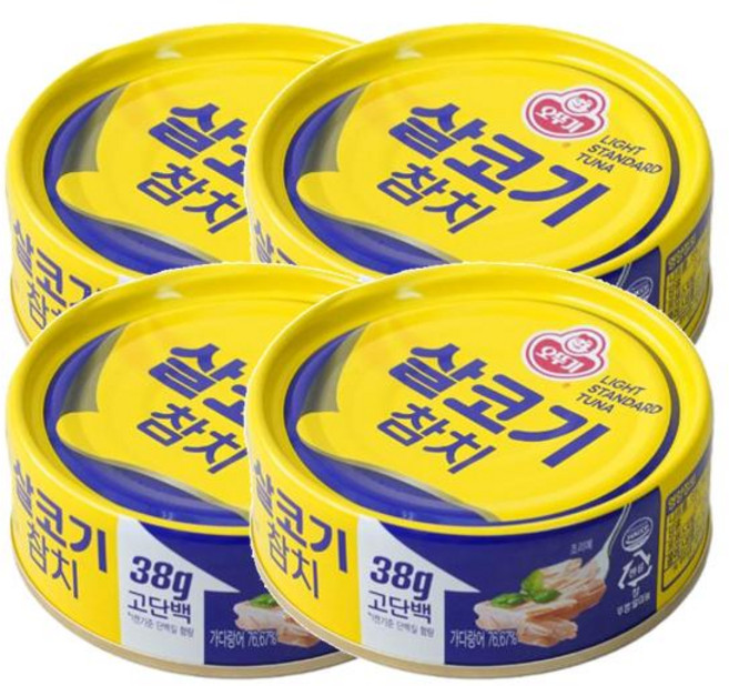 오뚜기 오뚜기참치 살코기 135g 4개, 7세트