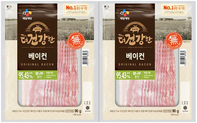 CJ 더건강한 베이컨 90g 2입, 2개