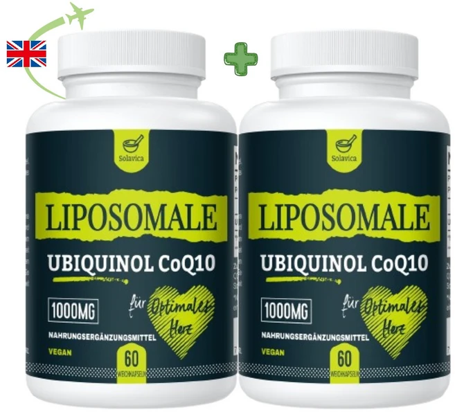 영국 리포좀 유비퀴놀 코큐텐 코엔자임큐텐 1000mg 포스파티딜콜린 60캡슐 2통 CHECKYOU, 2개 - 쿠팡
