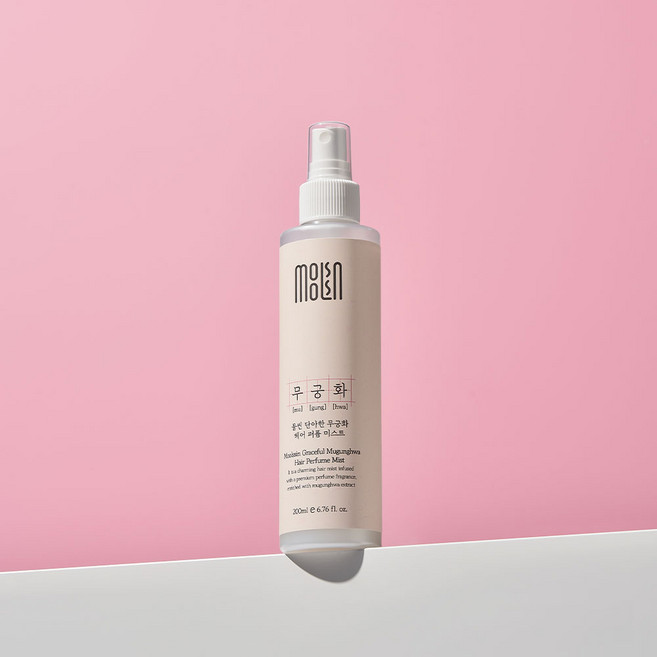 물씬 단아한 무궁화 헤어 퍼퓸 미스트 손상모 단백질 열보호 투페이스, 3개, 200ml