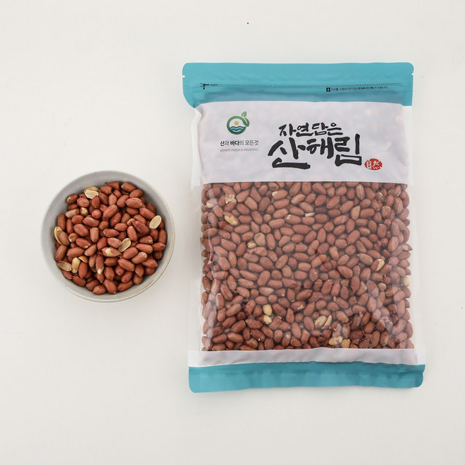 [자연담은 산해림] 고소한 햇땅콩 볶음땅콩, 200g