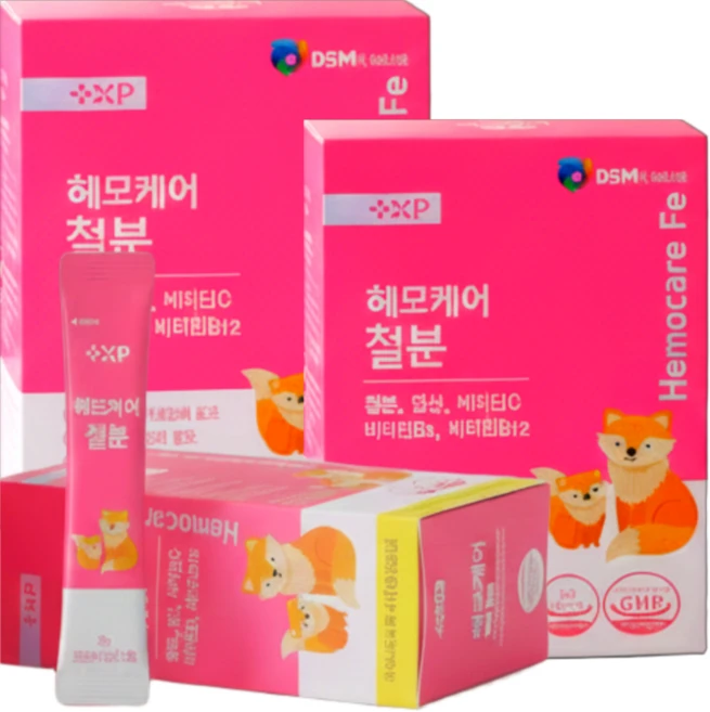 온가족 철분 임산부철분제 변비없는 철분제 빈혈 영양제, 6개, 10회분 - 쿠팡