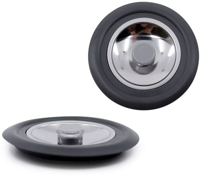 (SK-10)KP 스텐 싱크대마개(소) 배수마개 씽크대마개 배수구마개 배수마개 배수구캡 싱크대마개 싱크대캡, 상세페이지 참조, 1개