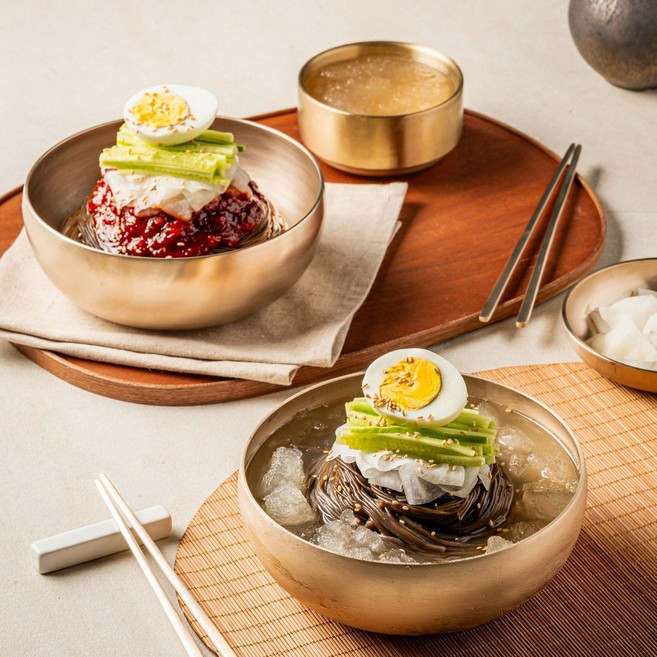 면옥냉면 쫄깃한 함흥식 칡물냉면(소고기맛 육수)5인분 +비빔냉면 5인분, 1세트, 415g