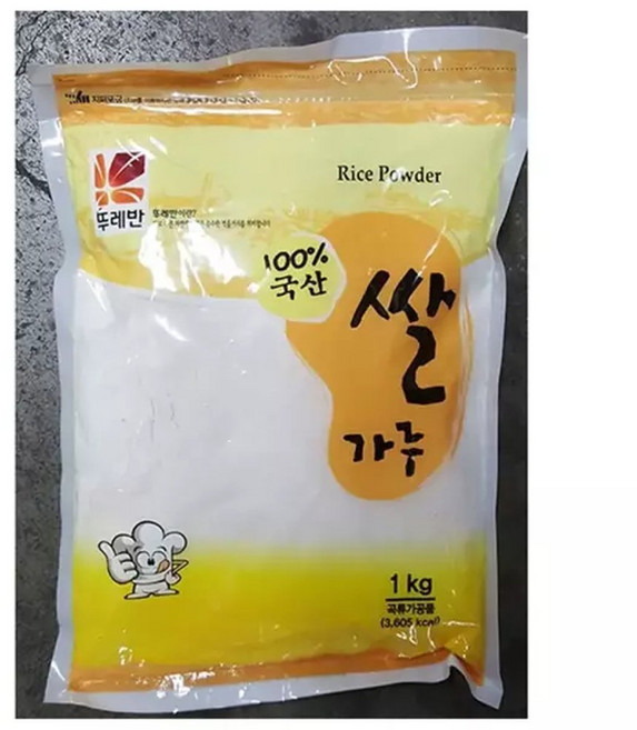 쌀가루(뚜레반 1k), 1kg, 1개