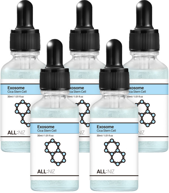 올니즈 시카 줄기세포 엑소좀 피부재생 탄력 앰플, 5개, 30ml