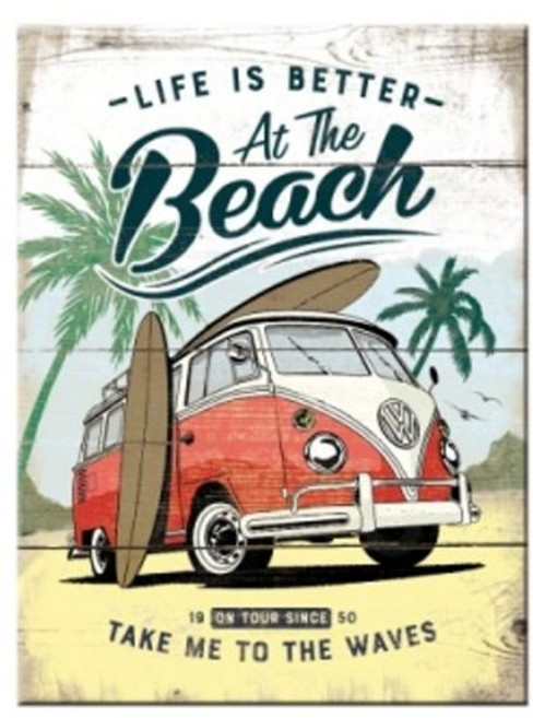 노스텔직아트14376 VW Bulli - Beach, 단품