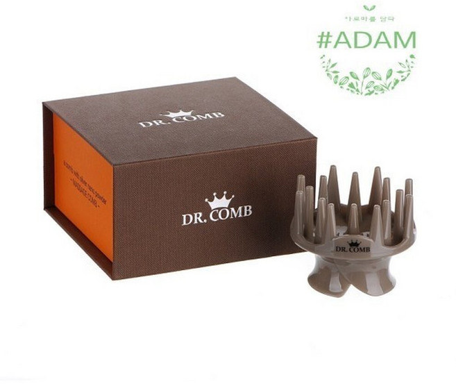 닥터콤 은괄사 두피관리빗 셀프케어 샴핑빗 1개입