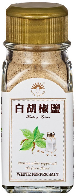 新光 瓶裝辛香料 - 馬告椒鹽 黑胡椒 白胡椒 香蒜椒鹽 檸檬椒鹽 玫瑰鹽 十三香 孜然 五香, 55g, 1個