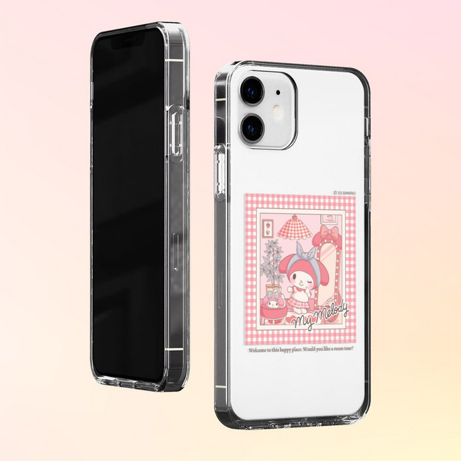 산리오 룸투어 젤리 투명케이스 헬로키티 시나모롤 마이멜로디 폼폼푸린 쿠로미 포차코 갤럭시버디3 A156 A155