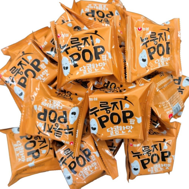 농심 누룽지팝 탕비실 사무실간식 대용량 30개(개별포장), 35.5g, 30개