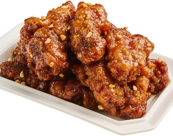 마쵸쿤닭강정 천안 명품닭강정 100%국내산순살 닭다리살 보통맛(안매운 맛)[원산지:닭고기 국내산 상세설명에 표시], 650g, 1개