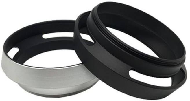 금속 렌즈 후드 커버 보호대 라이카 M lm 보이틀랜더 Summicron 카메라용 37 40.5 52 77mm, 02 Black_02 52mm, 1개