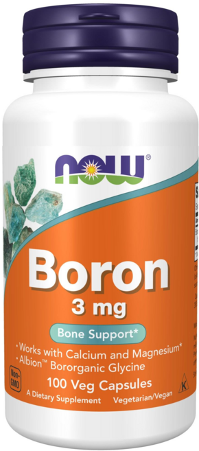 나우푸드 보론 3 mg 캡슐, 100정, 1개