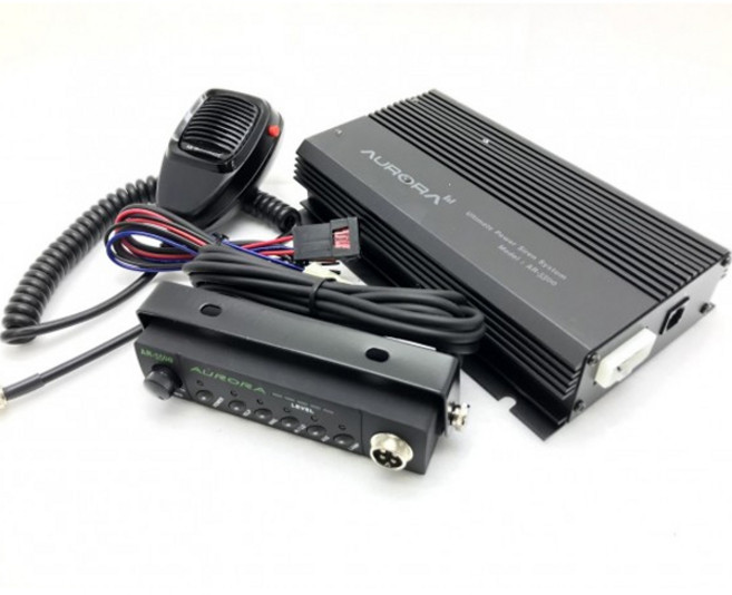 오로라싸이렌 AR-5500 앰프 구급 차량 방범 선박용 뽁뽁이, 12V