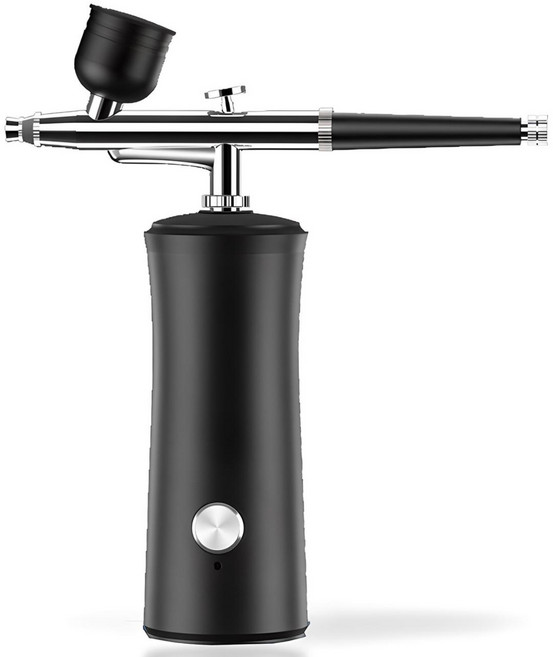 HORIZON 홈케어 휴대용 고압주입식 미스트기 수분공급기, 블랙