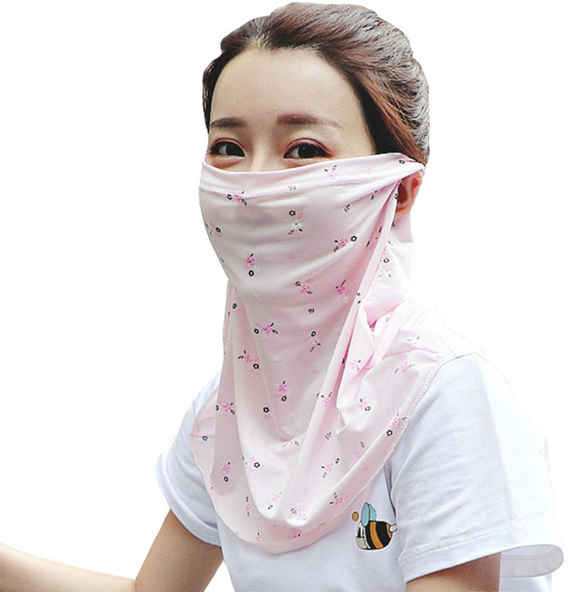 [2개무배] 플라워 쿨마스크 인증 자외선차단 마스크